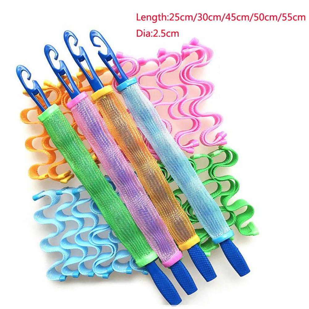 Magic Heatless Hair Curlers Set for Soft Natural Curls
