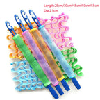 Magic Heatless Hair Curlers Set for Soft Natural Curls