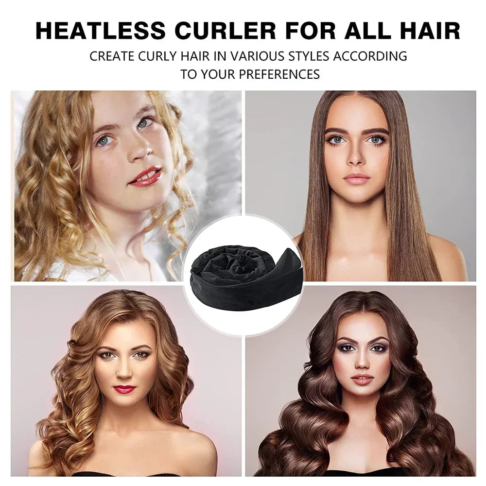 Heatless Curling Headband for Overnight No-Heat Curls
