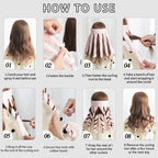 Heatless Curling Rod Headband for Overnight Curls