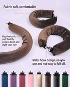 Heatless Hair Curler Set with Satin Scarf for Overnight Curls