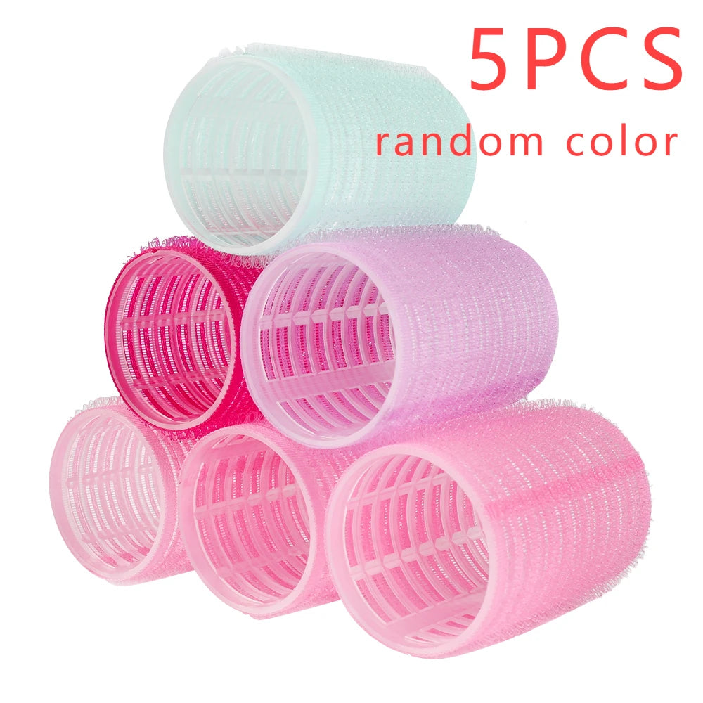Heatless Self-Grip Hair Rollers for Bangs & Volume Styling