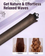 Heatless Hair Curler Set with Satin Scarf for Overnight Curls