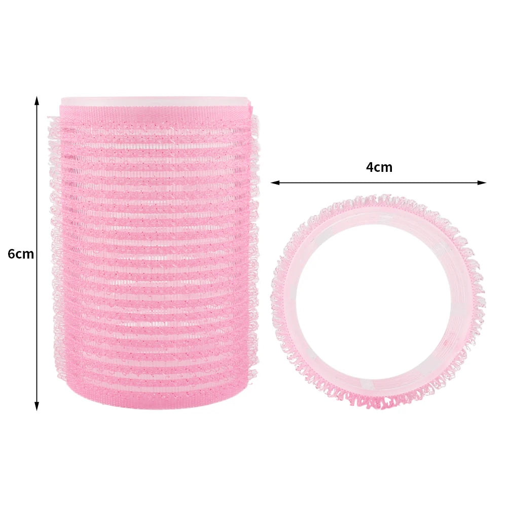 Heatless Self-Grip Hair Rollers for Bangs & Volume Styling